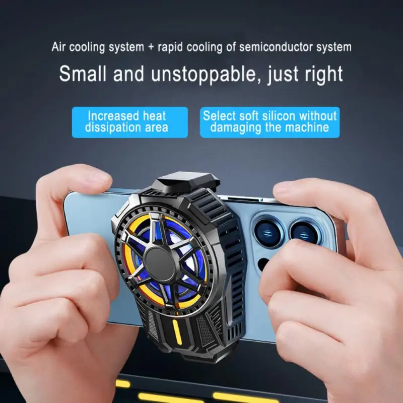 

Portable Semiconductor Radiator For Cell Phone Cell Phone Cool Heat Sink Game Cooling Smart Temperature Control Portable