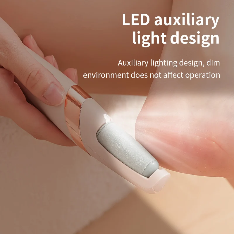 HOMEFISH Electric Foot Grinder Automatic Foot Callus Rubbing Pedicure Dead Skin Callus Remover for  Foot Beauty Machine