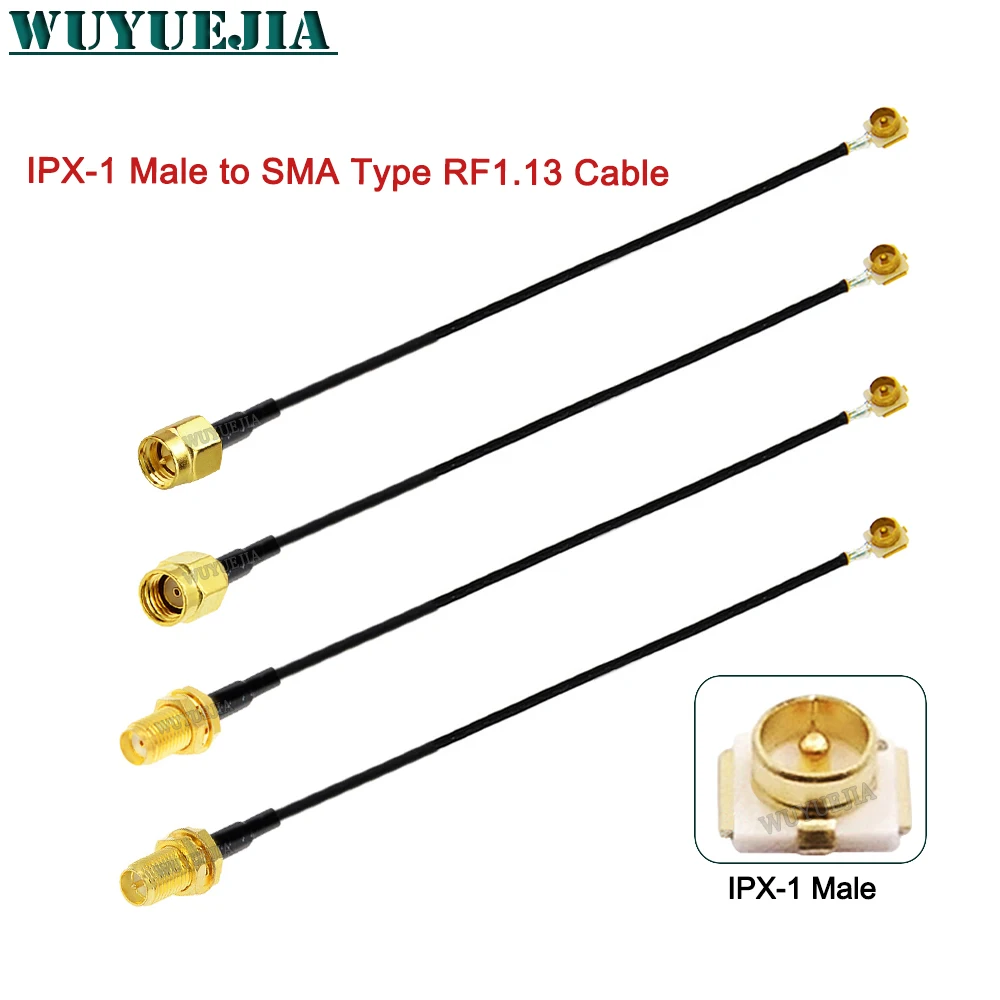 Штекер/гнездо к кабелю IPX uFL/u.FL/IPX-1 штекерный разъем WIFI антенна ...