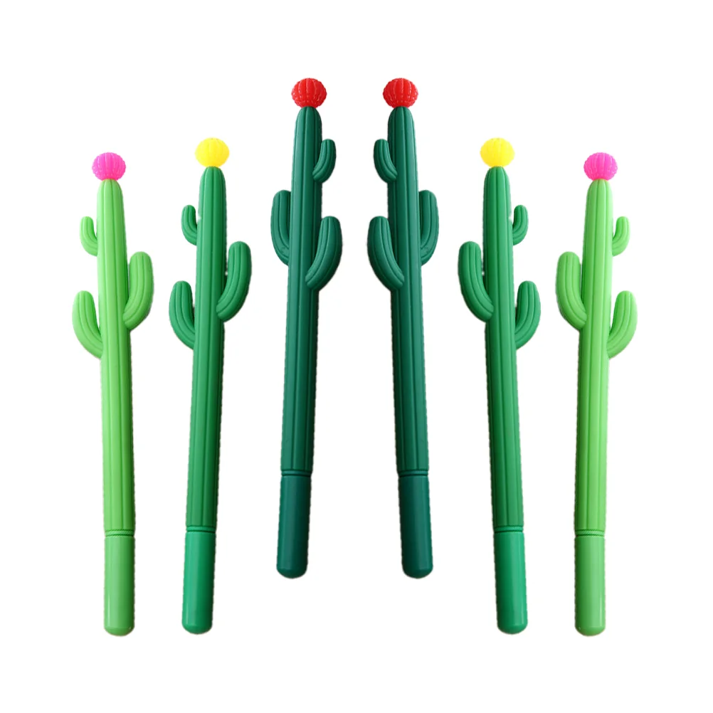 

10 Pcs Pen Pen Gel Cactus Ballpoint Pen Writing