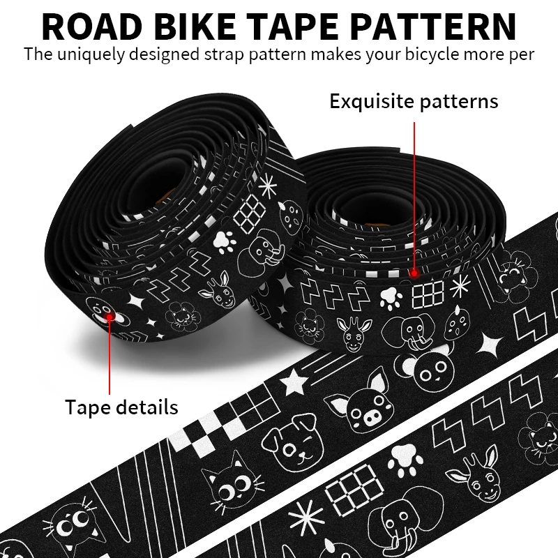 BUCKLOS ленты для шоссейного велосипеда амортизирующие велосипедного руля