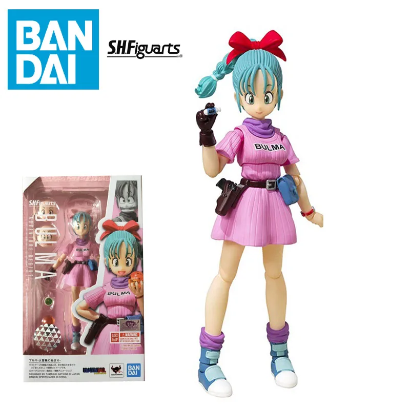 

Original Stock BANDAI SPIRITS Bulma DRAGON BALL Adventure Begins Ver PVC Action Figure Anime Model Originality Toys