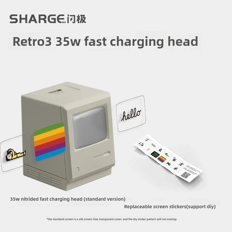 Macintosh 35 Вт нитрид галлия подходит для IPhone 15/16ProMax зарядное устройство быстрой