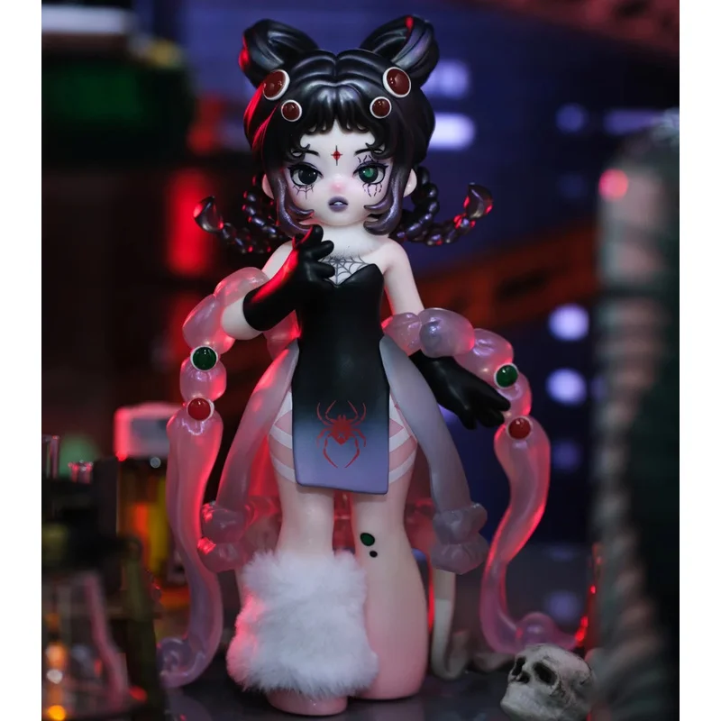 Фото Коллекционная серия Glam Vicoco Toxic Experiment: Загадочные фигурки-сюрпризы в коробках, милые аниме-фигурки, подарок №4