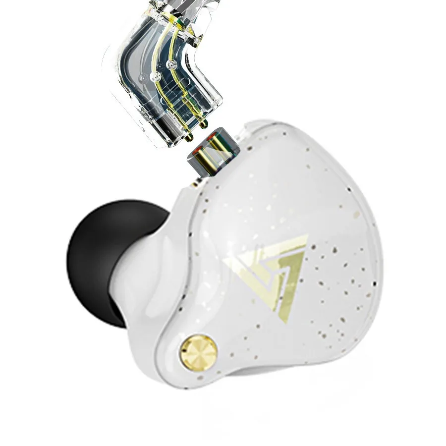 

Originals QKZ AK6 Pro 1DD Dynamic Earphones HIFI Bass Earbuds In Ear Monitor HD Sound Headphones Sport Noise Cancelling Headsets