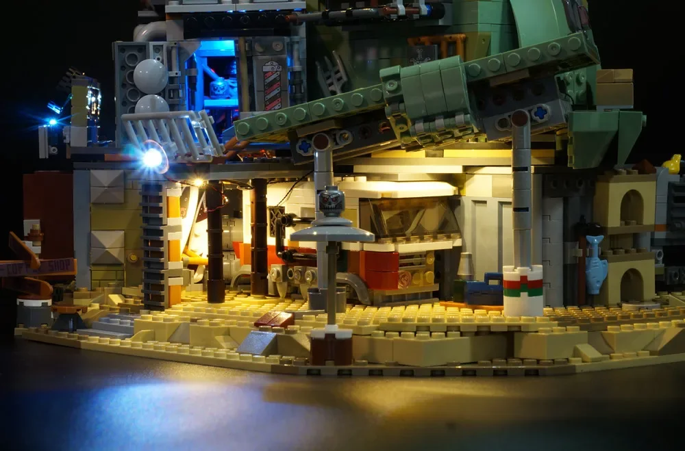 Набор осветительных приборов без строительных блоков для конструктора LEGO Добро пожаловать в Апокалипсисбург 70840, только комплект освещения, подарок для самостоятельной сборки. (art.: 3920da3dcae4c) - 3920da3dcae4c