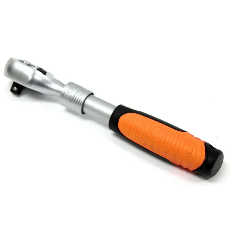 VT13113 Реверсивный торцевой ключ с выдвижной ручкой и трещоткой 1/4 дюйма длинный