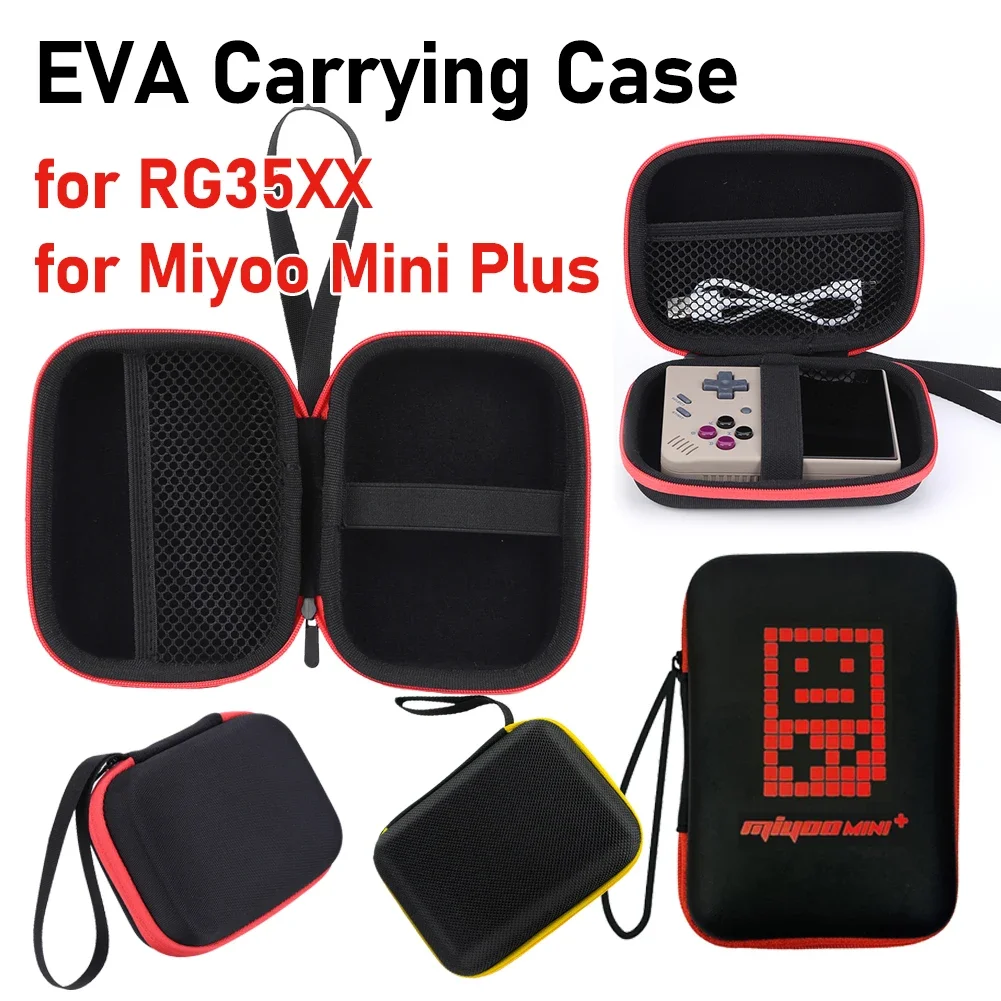 Эргономичная сумка для хранения из ЭВА Miyoo Mini Plus/RG35XX портативные защитные