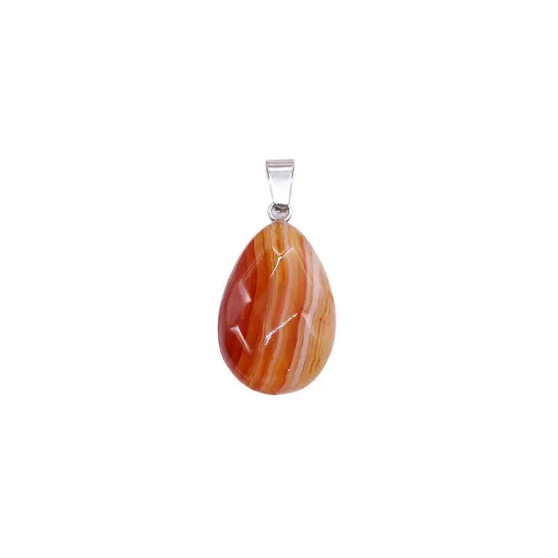 

New In Drop-shaped 1Pcs 13x22mm 4.3g Decoration Natural Stone Accessories Colorful Beautiful Women's Earrings Gift Pendant Goods