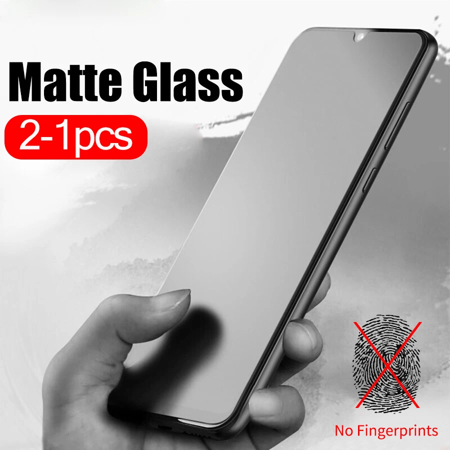 

2-1pcs Frosted Matte tempered glass For huawei p40 lite p30 light p20 pro on huawey p 40 30 20 p40lite p30lite protective Film