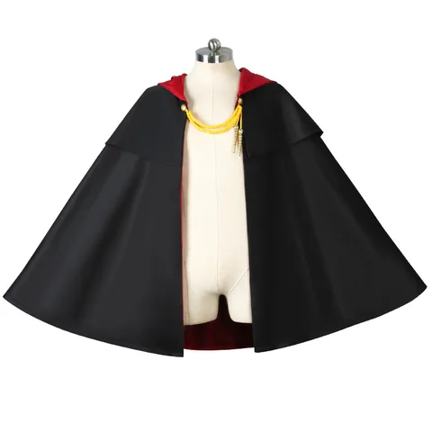 Косплей-костюмы аниме подделка Дамиан Десмонд, семейный накидка шпиона X, черный плащ для Хэллоуина, для детской вечевечерние