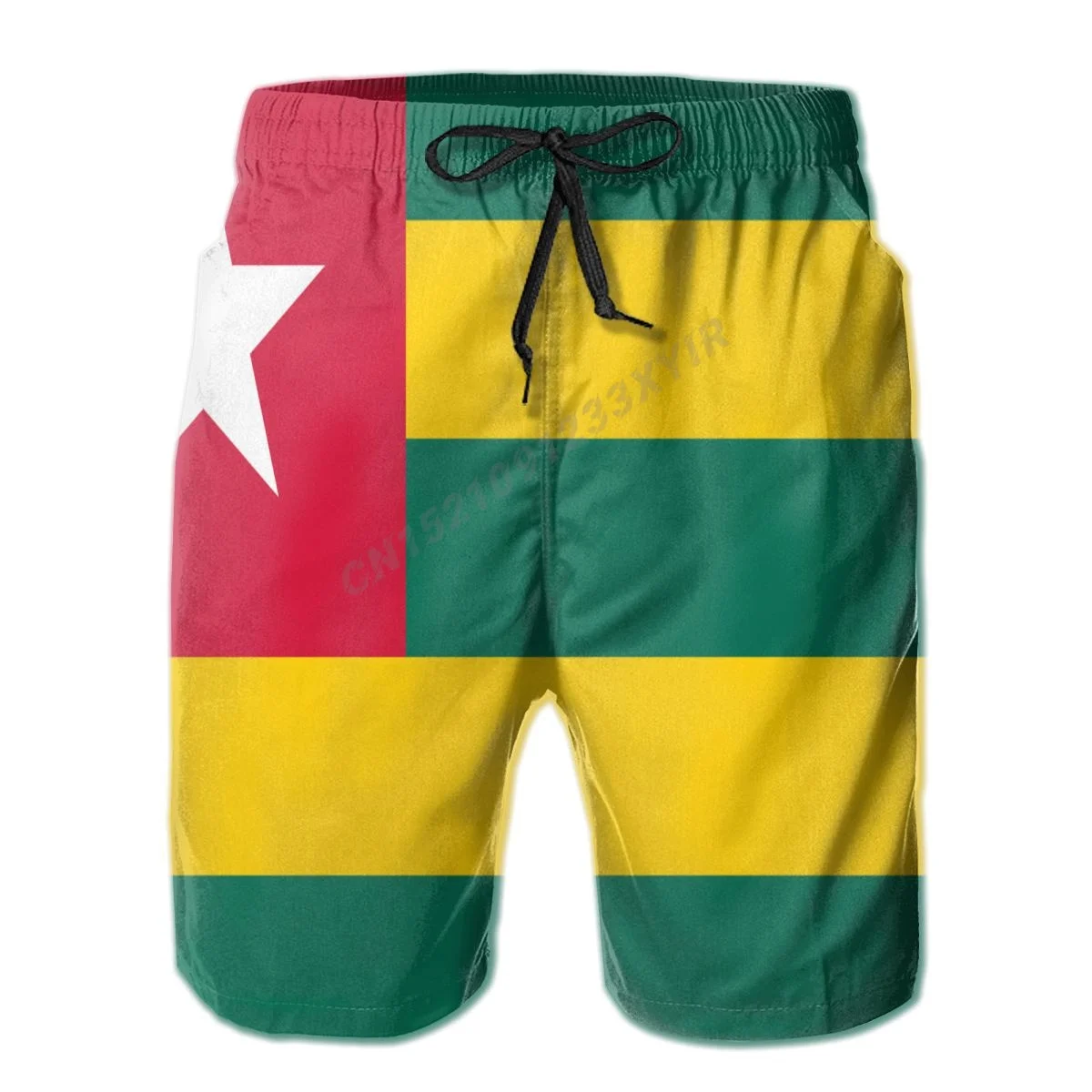 

Men's Togo Flag Beach Pants Shorts Surfing M-2XL Polyester Swimwear Running