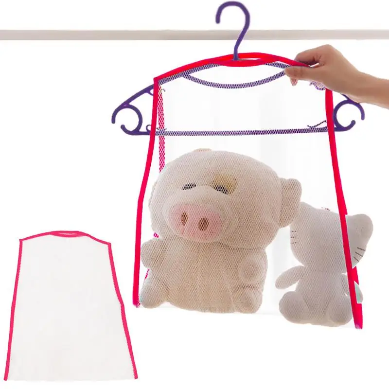 

Sleeping Pillow Basking Holder Sleeping Pillow Drying Net Foldable Net Mesh Pillow Toys Drying Rack Toys Doll Hanger Balcony