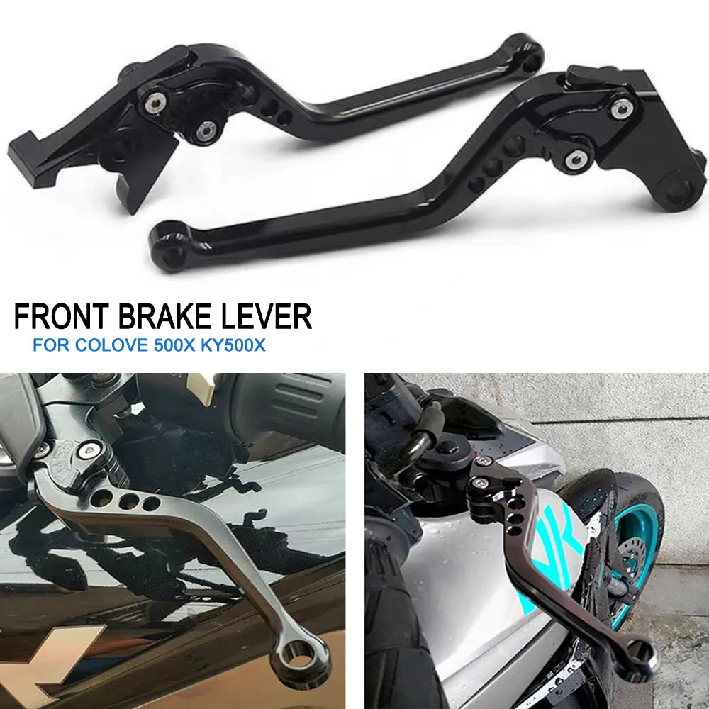 

For Montana XR5 XR 5 Motorcycle Brake Lever Black Aluminum For Colove 500X 400X KY500X