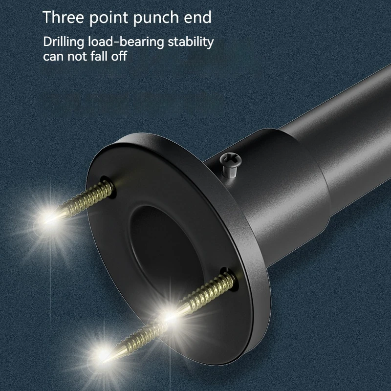 Натяжной стержень из нержавеющей стали нескользящая перфорированная