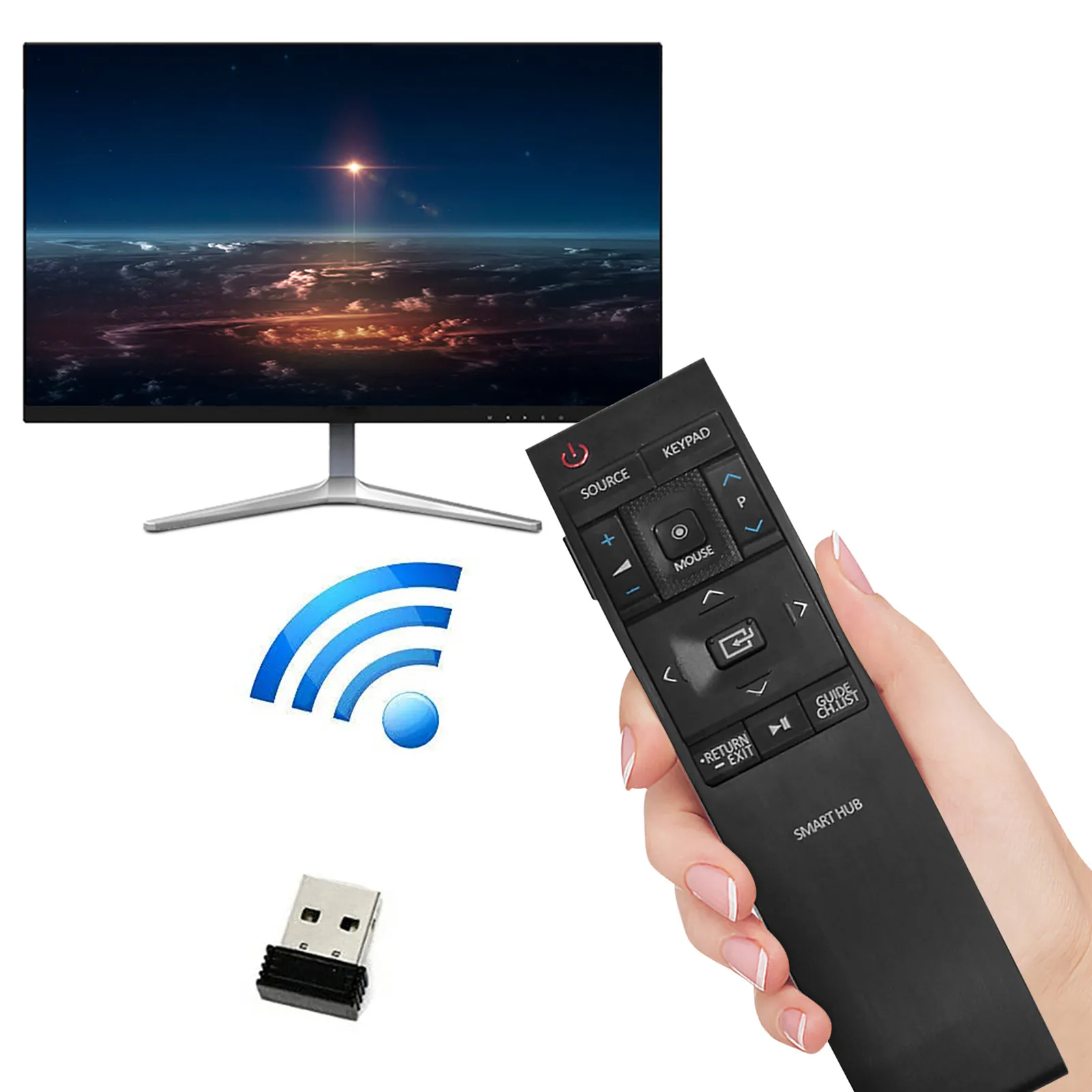 

Новинка, умный пульт дистанционного управления, Замена для Samsung HD 4K, умное ТВ, BN59-01220A BN59-01220E BN59-01220G BN59-01220D