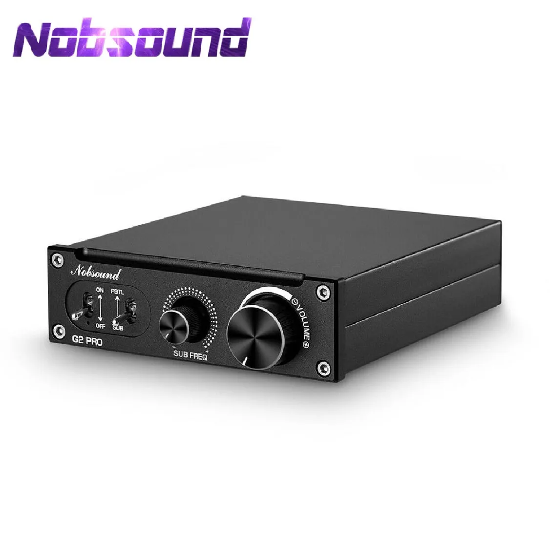 Усилитель мощности звука Nobsound Hi-Fi G2, 100 Вт, одноканальный, с сабвуфером, полночастотный компактный, стерео