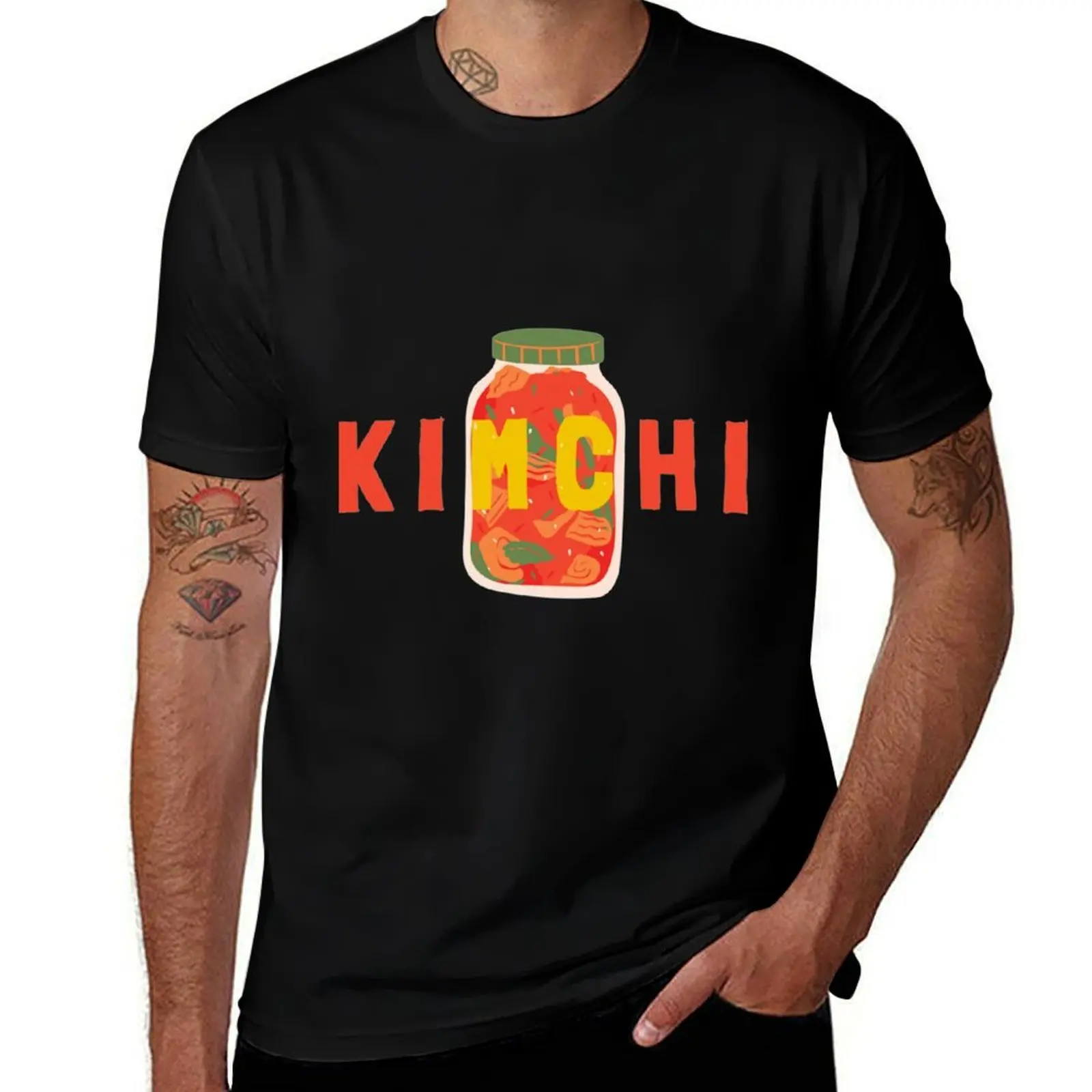 Фото Футболка Kimchi T-Shirt Urban Casual свободного кроя №1