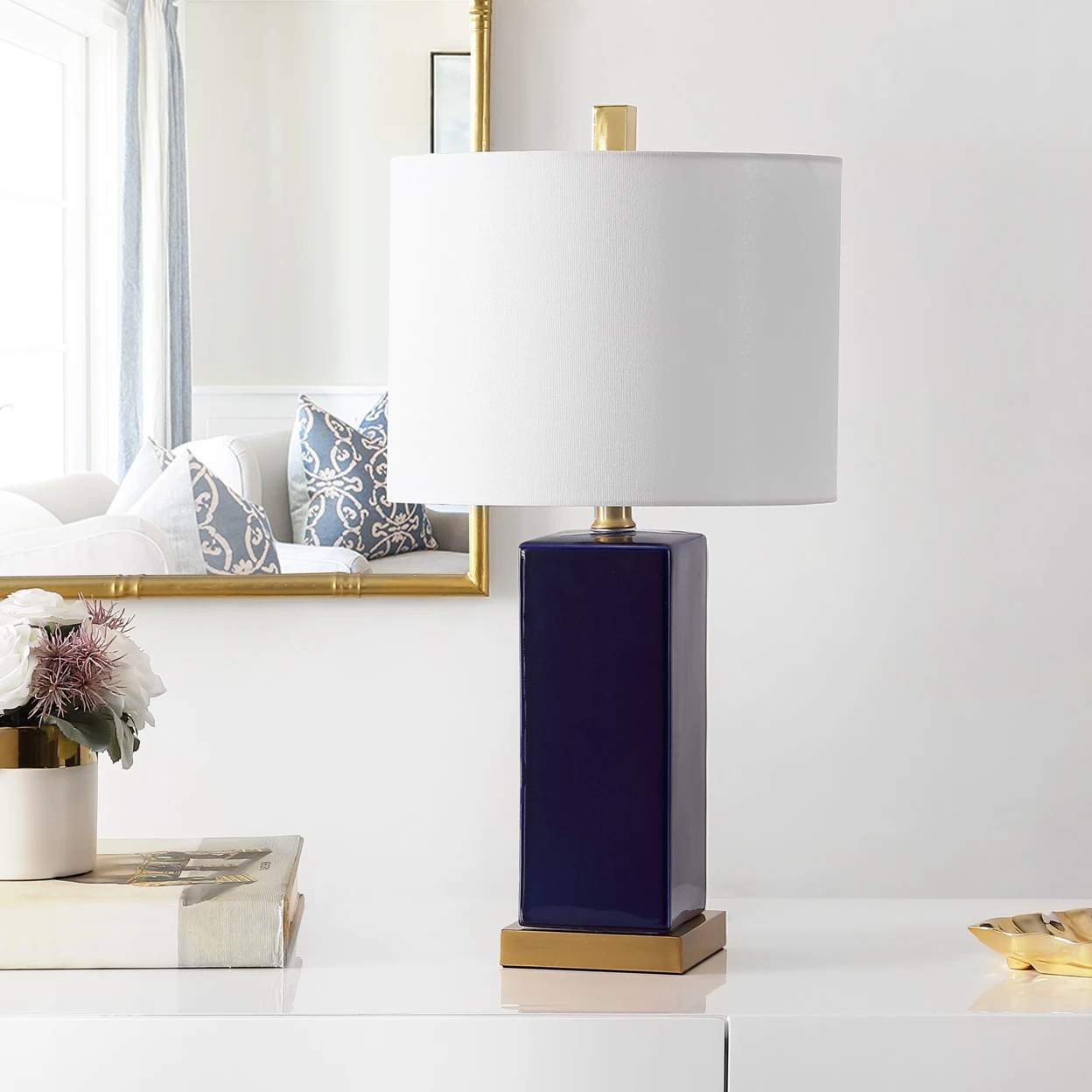 

HMTX Wendi 23" Table Lamp | Navy Blue |