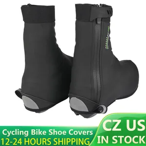 M/L/XL/XXL Waterproof Thermal Warm Cycling Bike Shoe Covers Bicycle Overshoes for Men Women Road Mou