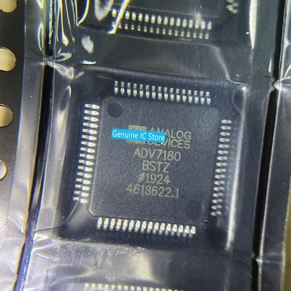 ADV7180BSTZ-REEL ADV7180 ADV7180BSTZ TQFP-64 новый оригинальный Ic