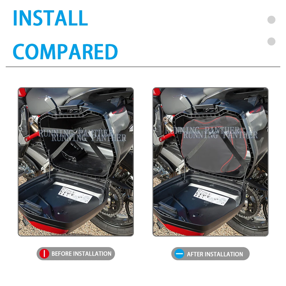 Внутренние пакеты для Ducati Multistrada V4 S 2021 пластиковые боковые панели Чехлы