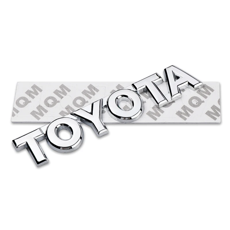 3D металлический значок с эмблемой наклейка на багажник автомобиля для Toyota TRD Logo