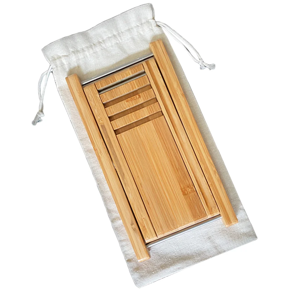 

Portable Guitar Foldable Wooden Stool Folding Universal Cloth Foot Adjustable Seat