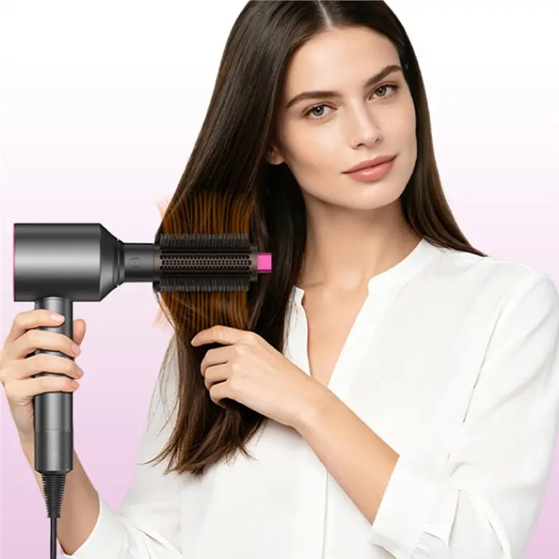 Фото Большая круглая щетка для придания объема для фенов Dyson HD02 HD03 HD04 HD08 HD15 HD16, адаптер для создания объема и пышности №2