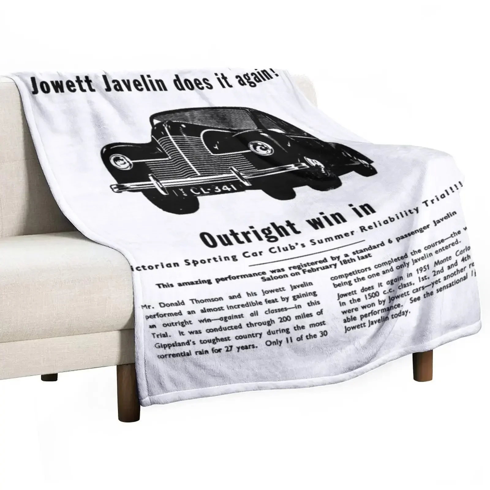 Фото Плед JOWETT JAVELIN: пушистый, красивый, мягкий, модный, роскошный, утолщенный, термостойкий, для диванов и путешествий. №1