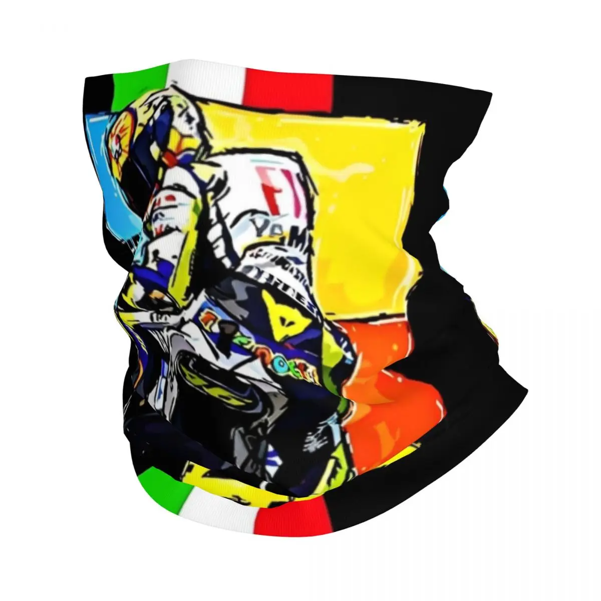 46 Motorcycle Racing Balaclava Rossied Outdoor Sports Face Cover Mask Women Fashion Punk Sun Protection Bicycle