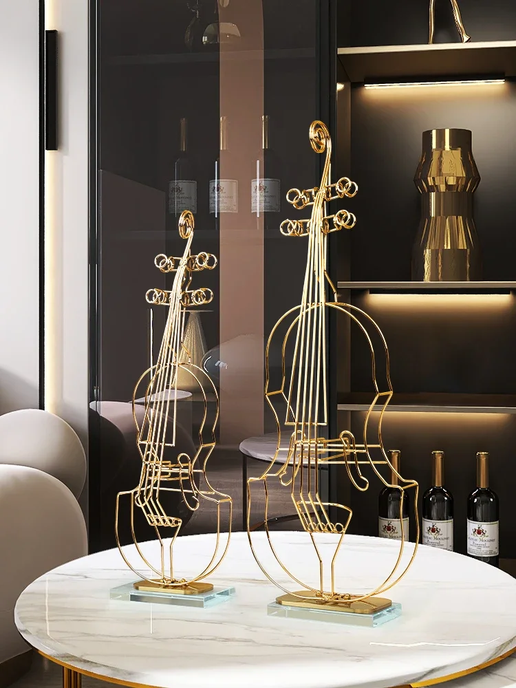 Модель роскошной современной статуи из металла ручная работа подставка мебель TV