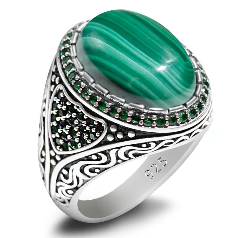 Официальное аутентичное мужское кольцо из стерлингового серебра 925 пробы Türkiye