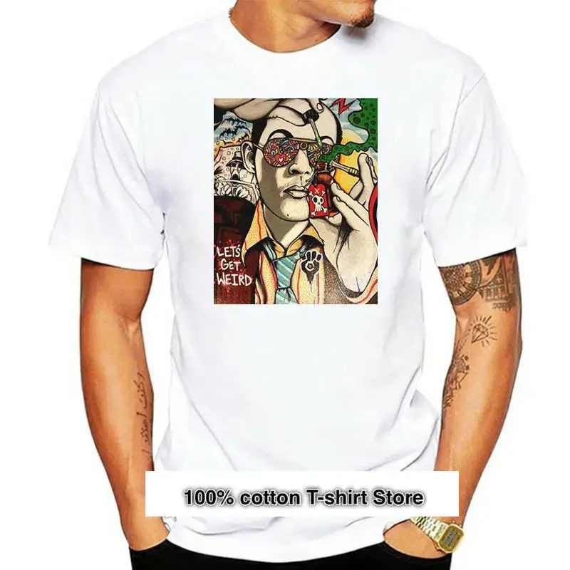 

Camiseta E 1 синдикат охотника S Томпсон страх и потеря, Camiseta holgada de talla grande, 3925