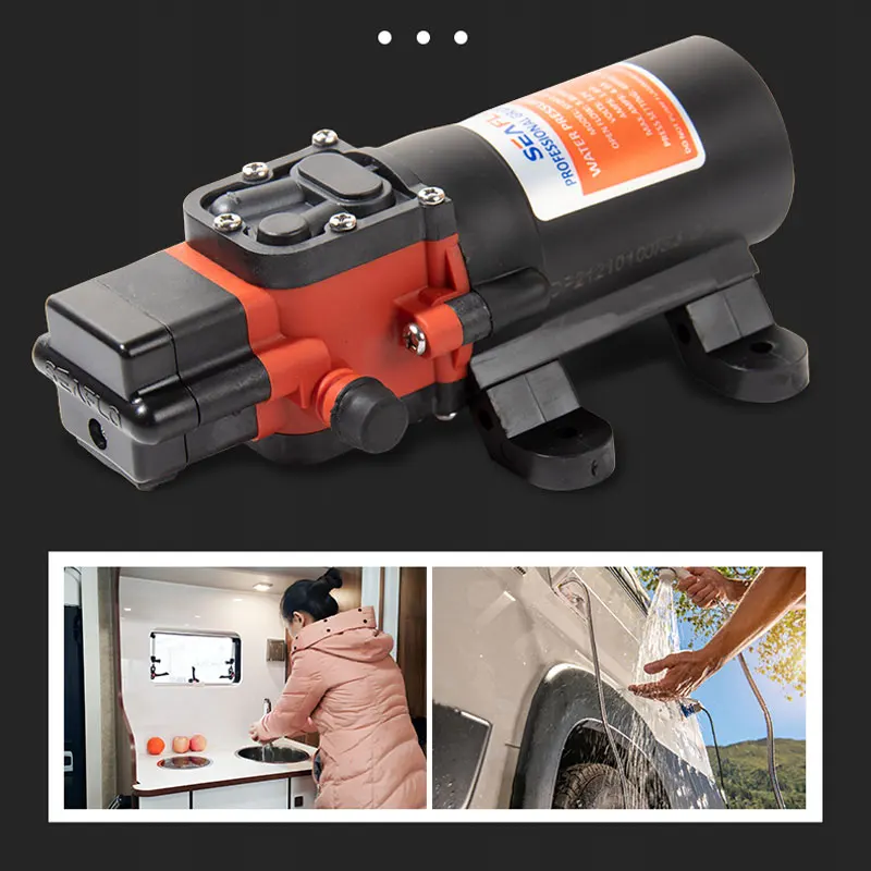 Автоматический насос для пресной воды Seaflo DC 12 В/24 В диафрагменный жидкости на