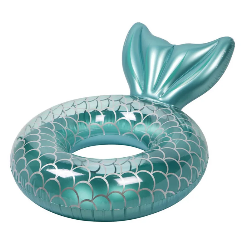 

Kids Mattress Swimming Inflatable Toys Party Circle Ring Pool Floating Pool Beach Float Air Mermaid Swim For Pool Ring Adult