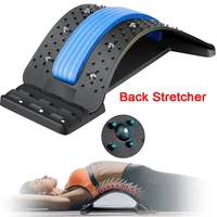 back stretcher chiropractic neck massage spine relief waist pain magnetic bridge relax for posture corrector massager deck board