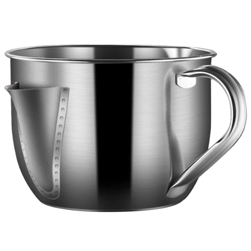 Чашка для разделения масла в супе контейнер смазки фильтр из нержавеющей стали