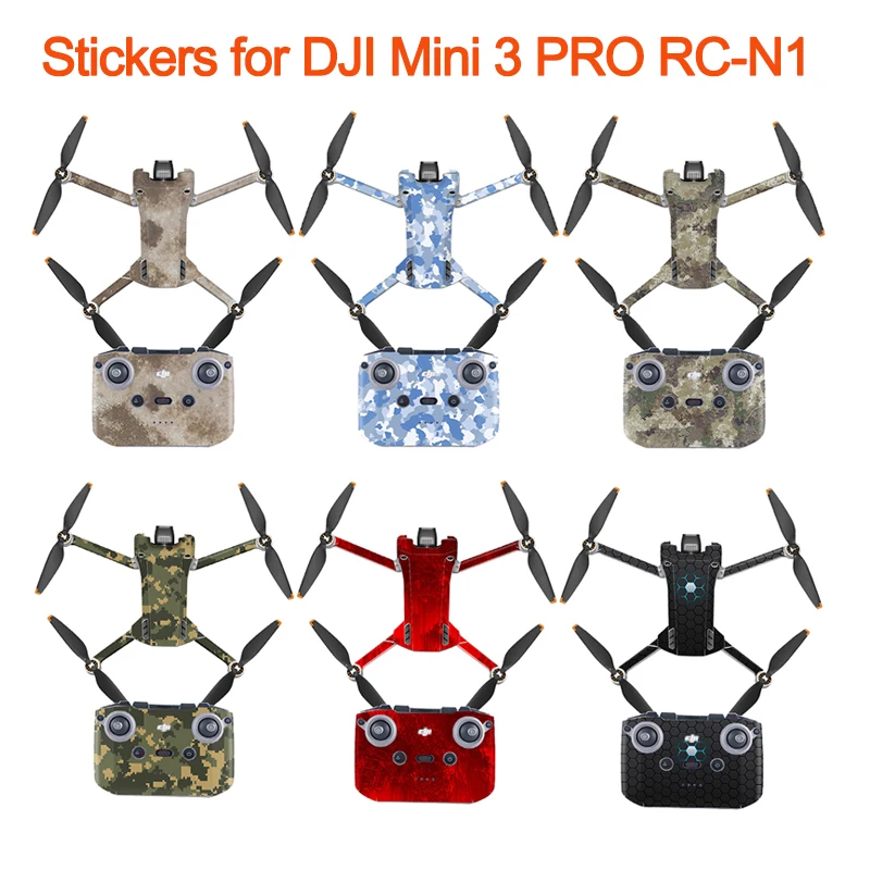 

Наклейки для DJI Mini 3 Pro RC-N1 Drone, защитная пленка для экрана, аксессуары для Mini 3 Pro