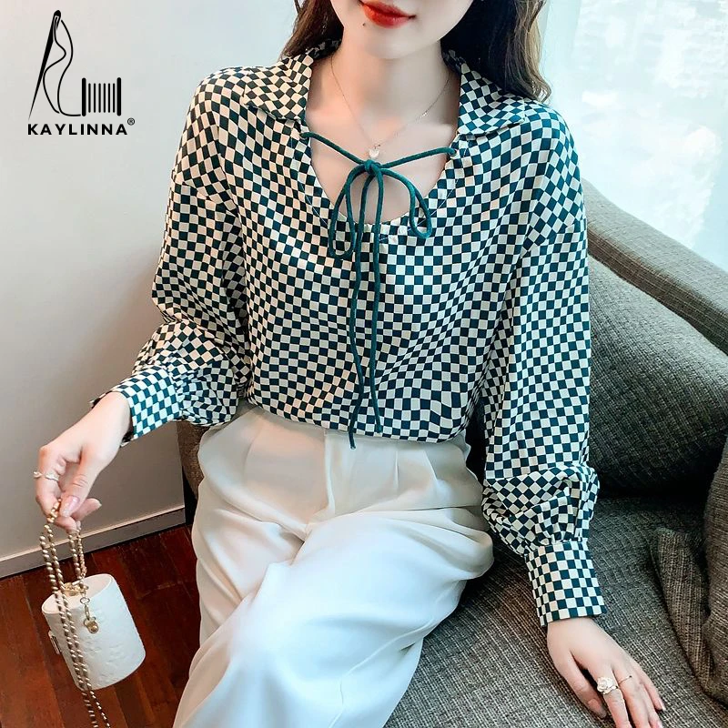 KAYLINNA Women's Shirt Elegant and Youth Woman Blouses Chic Woman Blouse Autumn Women's Shirts 2022 Fashion Tops Luxury Casual