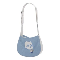 portable one shoulder cat and dog travel pet bag pvc pu leather kitten straddle backpack supplies puppy carrier handbag pocket