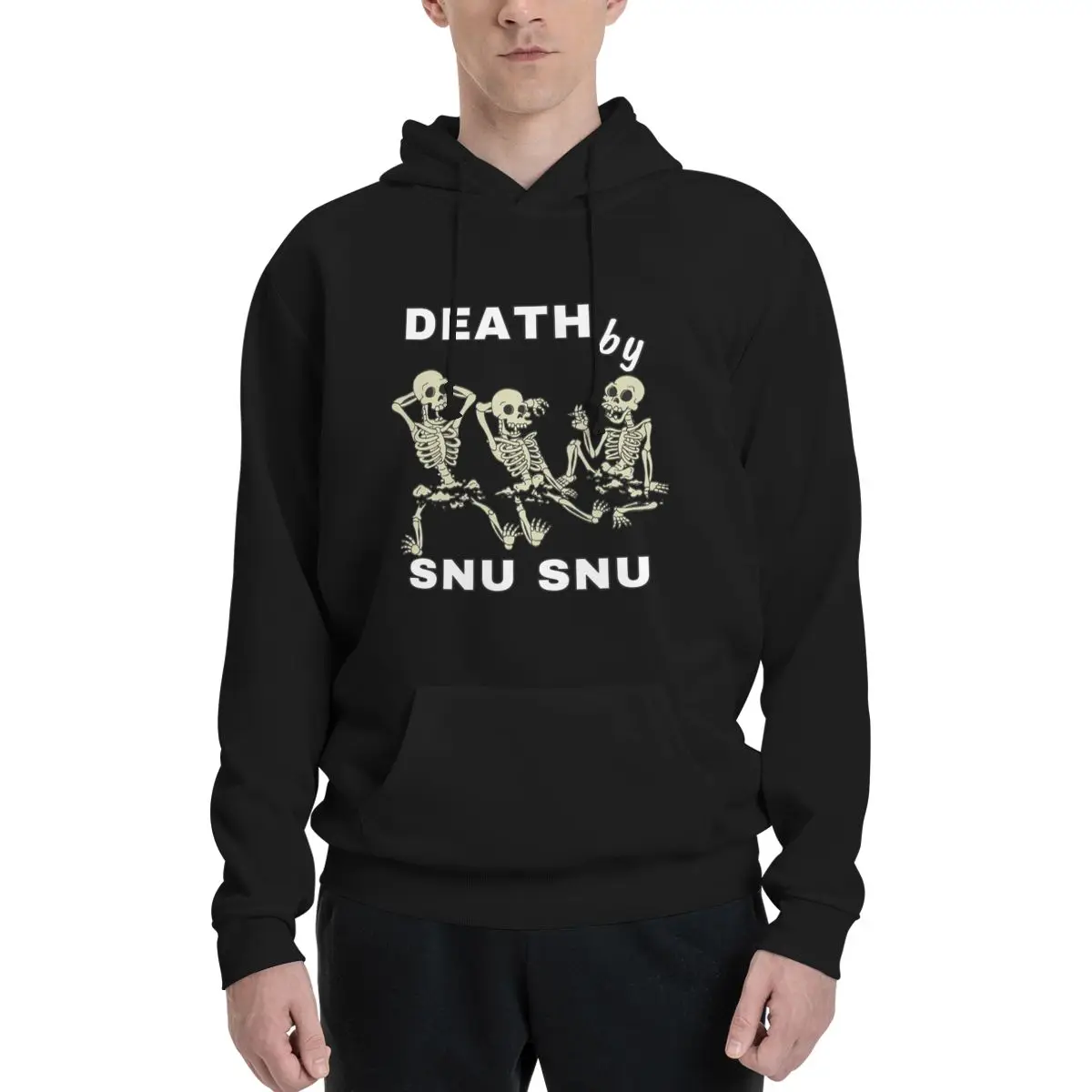 

Death By Snu Snu Polyester Hoodie Men's Women's Sweater Size XXS-3XL