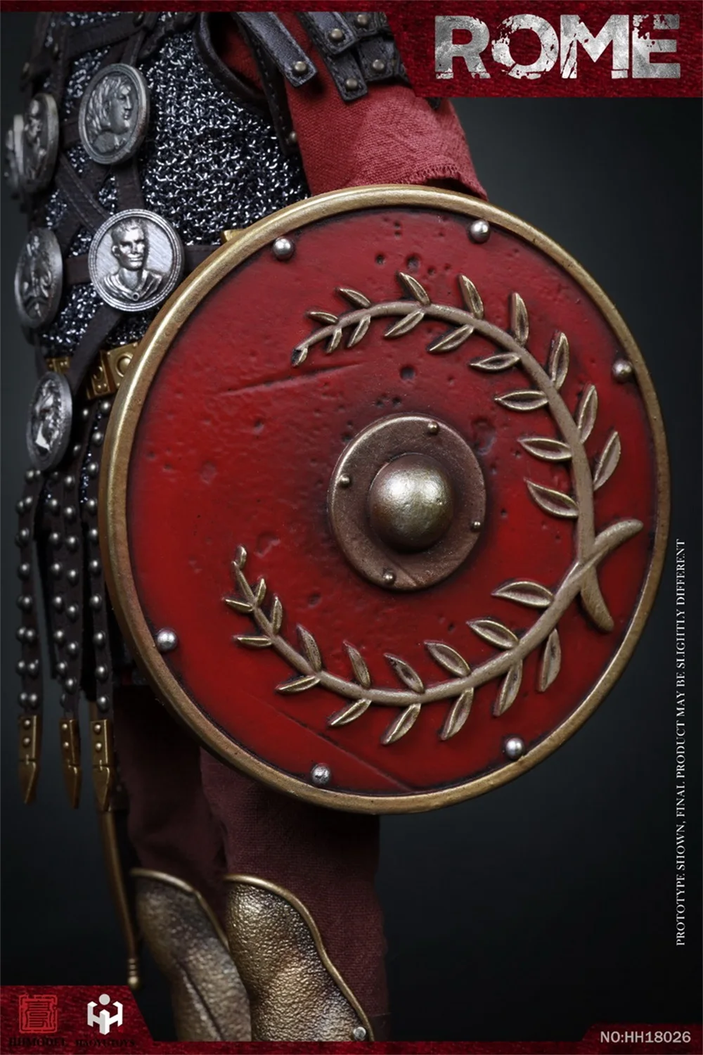HHMODEL HH18026 масштаб 1/6 Римская империя Легион армия боевой щит пояс материал для кукол фигуры сборный