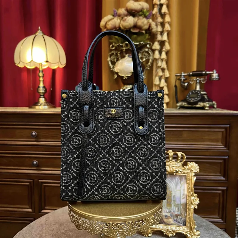 

high quality luxury brand Denim Letter Embroidery Light Luxury Tote Bag Women's 2023 Autumn and Winter New Style Small High Sens