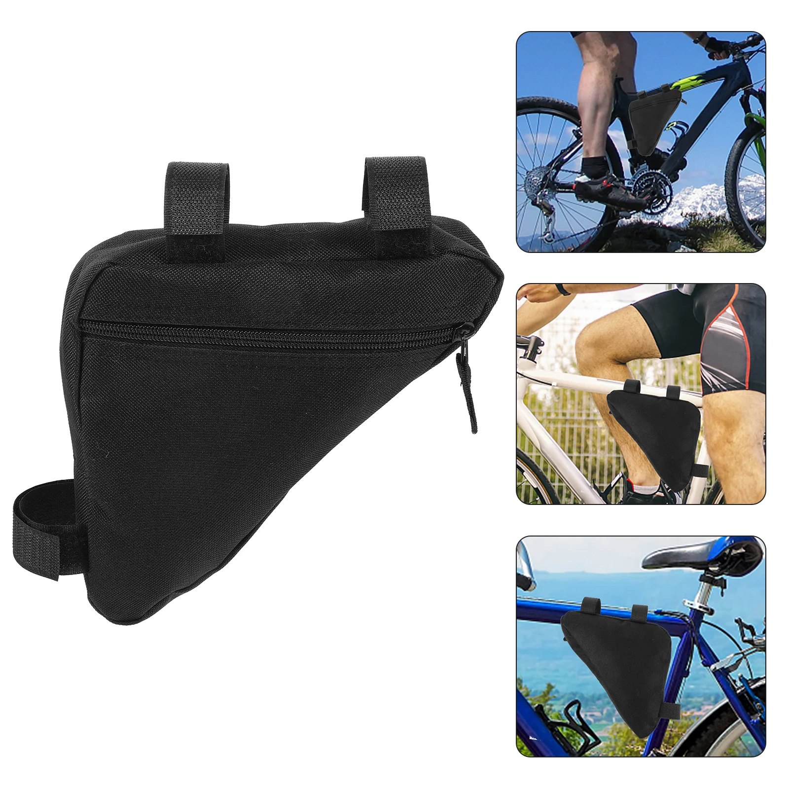 

Road Vehicles Mens Travel Bags Bicycle Bike Storage Pipe Jacking Cycling Accessories Oxford Cloth Pouch Man Frame