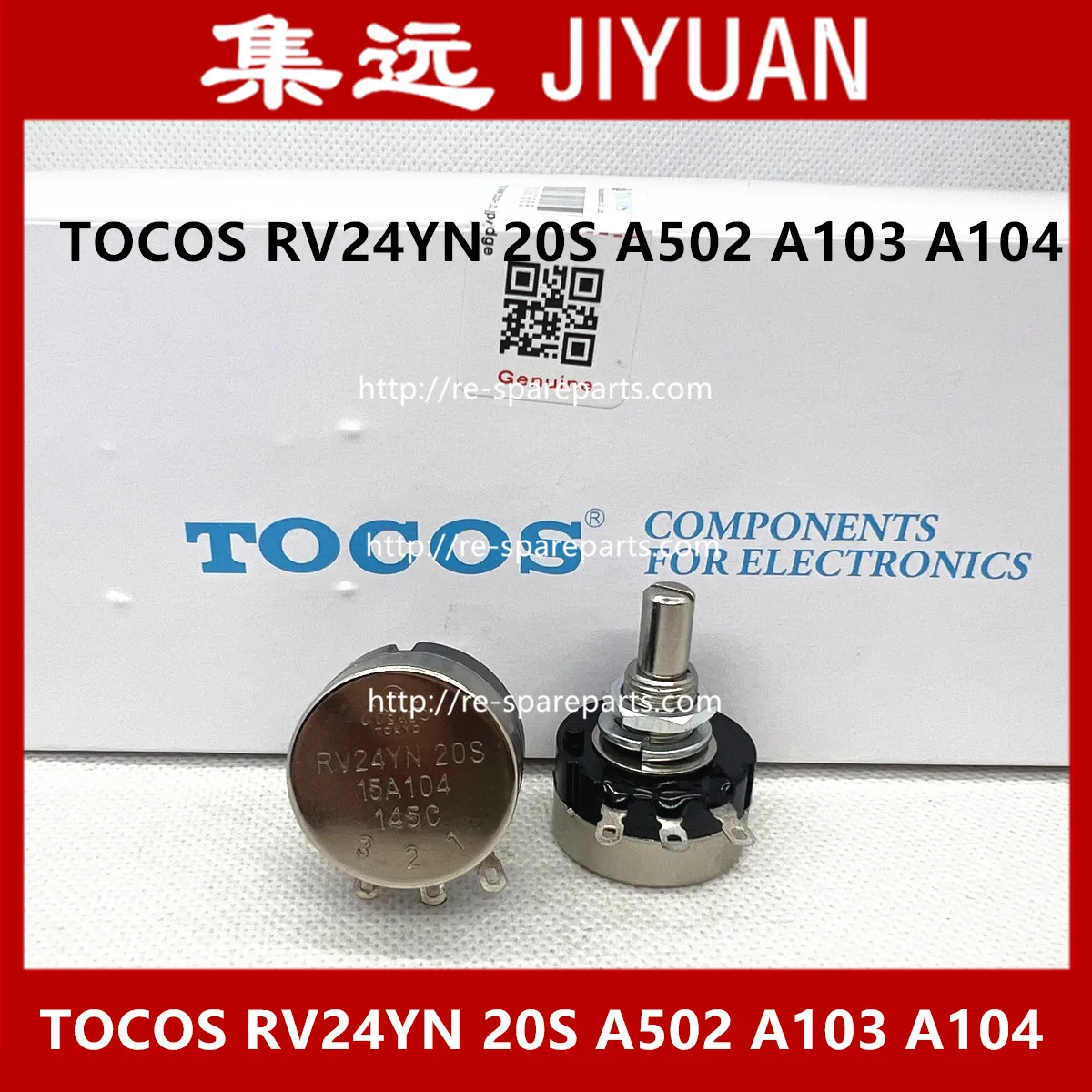 [BELLA] TOCOS RV24YN  A104 A100K A103 A502 A10K A5K TOCOS potentiometer-10PCSLOT (art.: 3920ccd02b211) - 3920ccd02b211