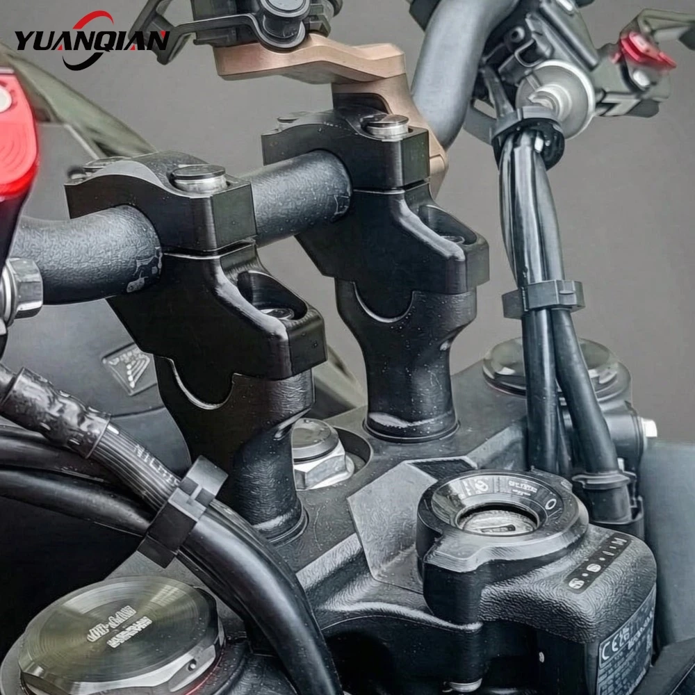Фото Для мотоциклов Suzuki Bandit GSF 250 400 600 650 750 1200 1250: аксессуары для мотоциклов, крепление на руль 22 мм, зажим для руля GSF650. №2