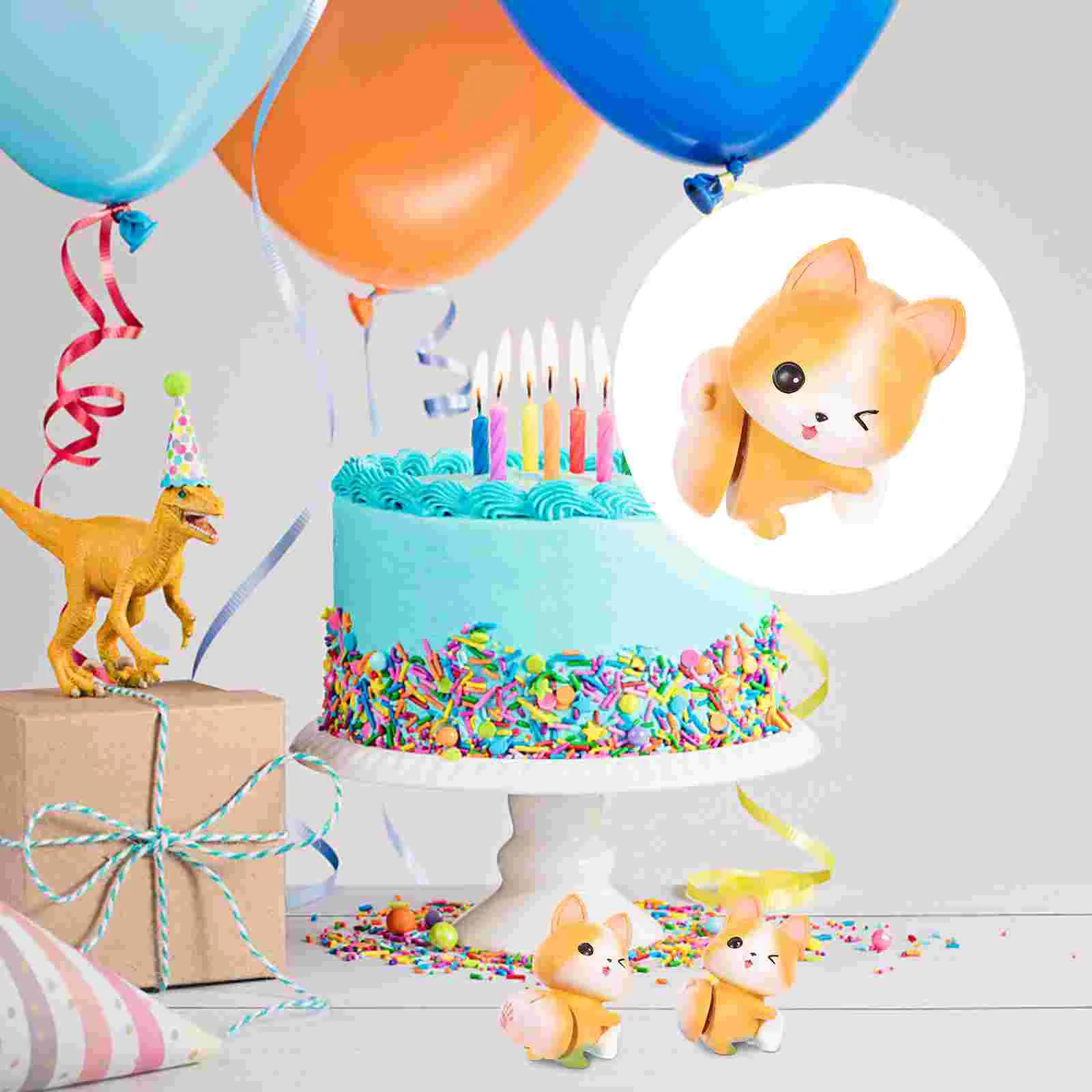 

Car Dashboard Toy Shaking Ornament Decorationanimal Swing Dancing Toys Dog Figures Interior Head Figure Cake Figurine Hip Statue