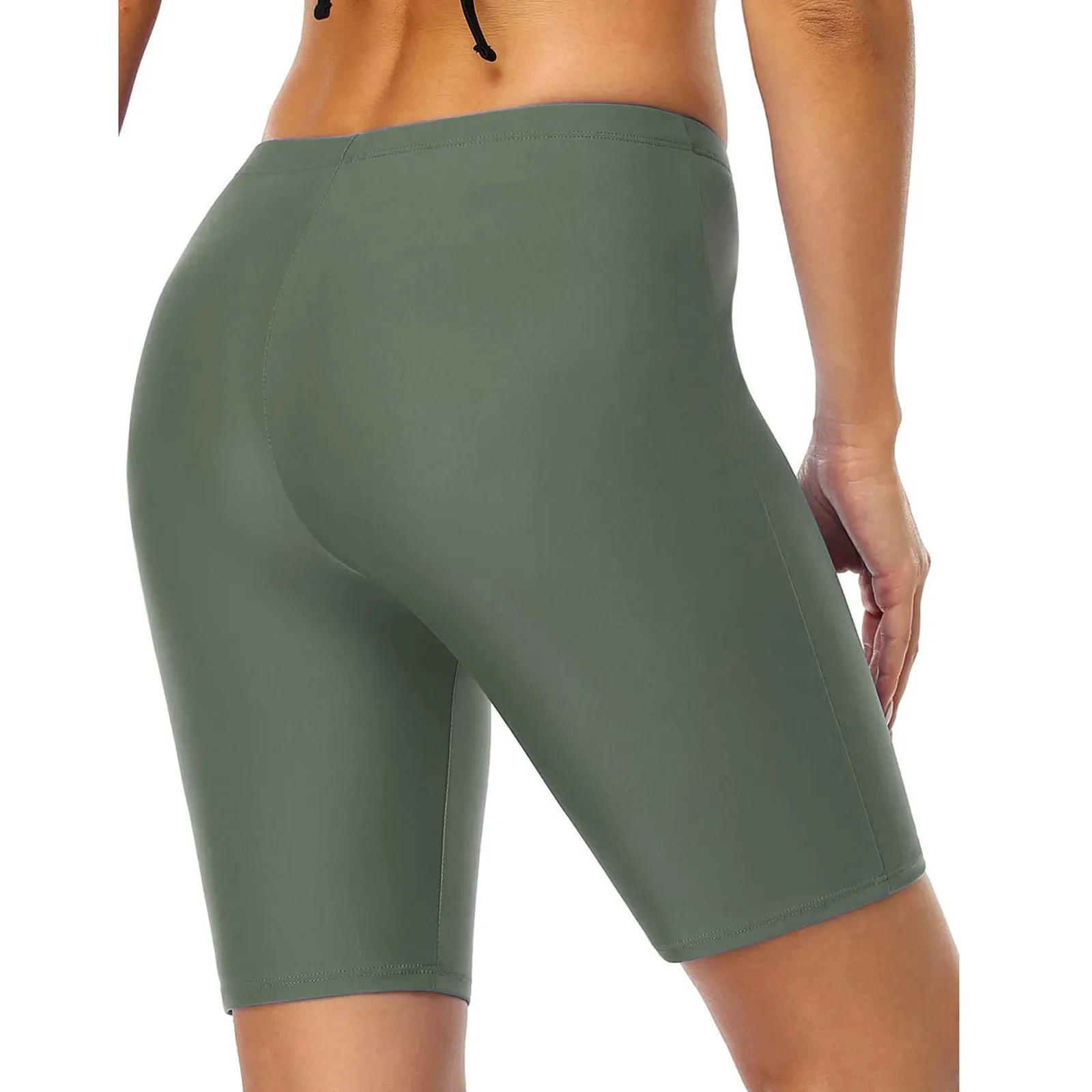 Женские шорты для плавания с высокой талией купальный костюм танкини Летние