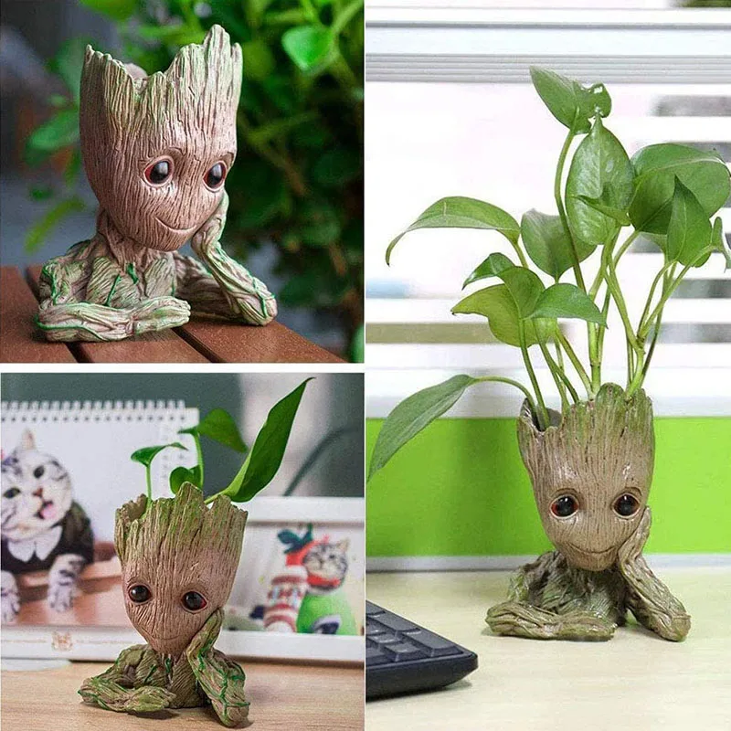 Пластиковый горшок для цветов